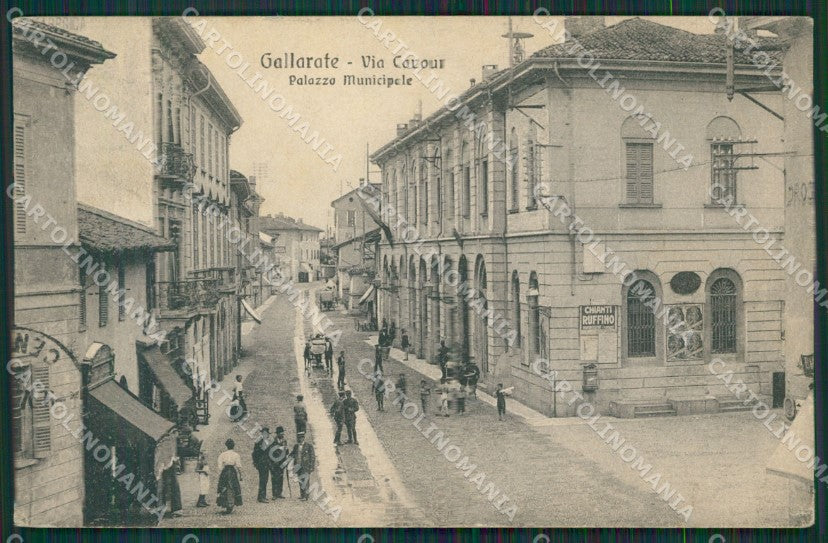 Varese Gallarate cartolina QK6137 – fronte