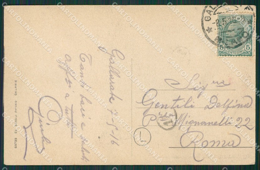 Varese Gallarate cartolina QK6137 – retro