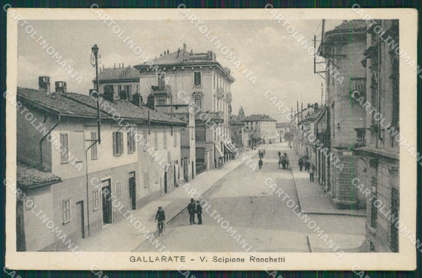 Varese Gallarate cartolina QK6140 – fronte