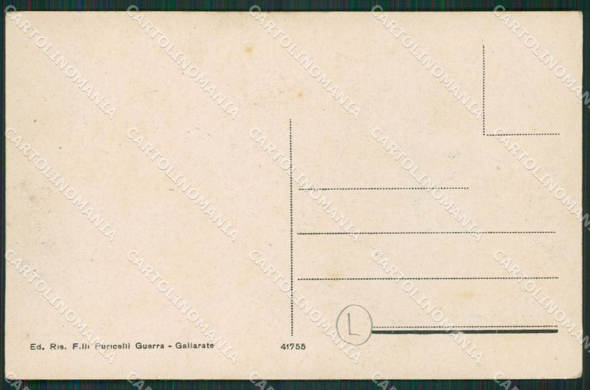 Varese Gallarate cartolina QK6140 – retro