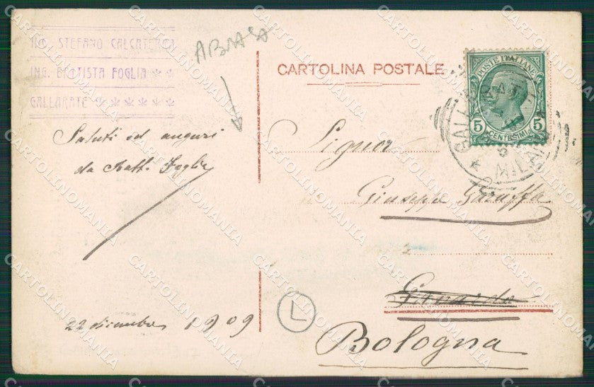 Varese Gallarate ABRASA cartolina QK6142 – retro