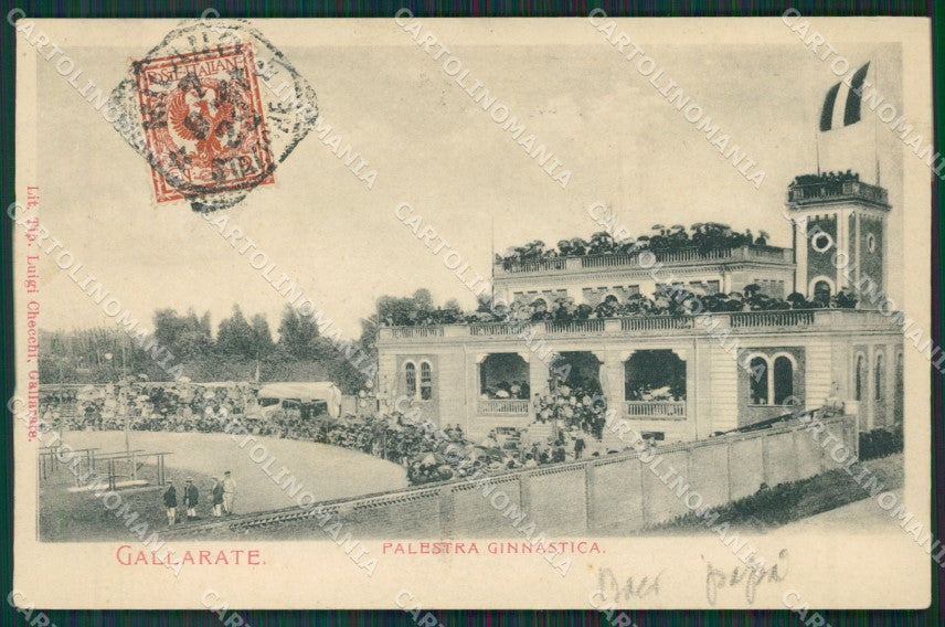 Varese Gallarate cartolina QK6145 – fronte