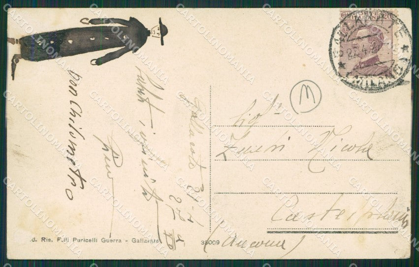 Varese Gallarate cartolina QK6147 – retro