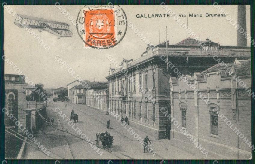Varese Gallarate cartolina QK6148 – fronte