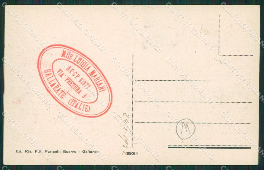 Varese Gallarate cartolina QK6148 – retro