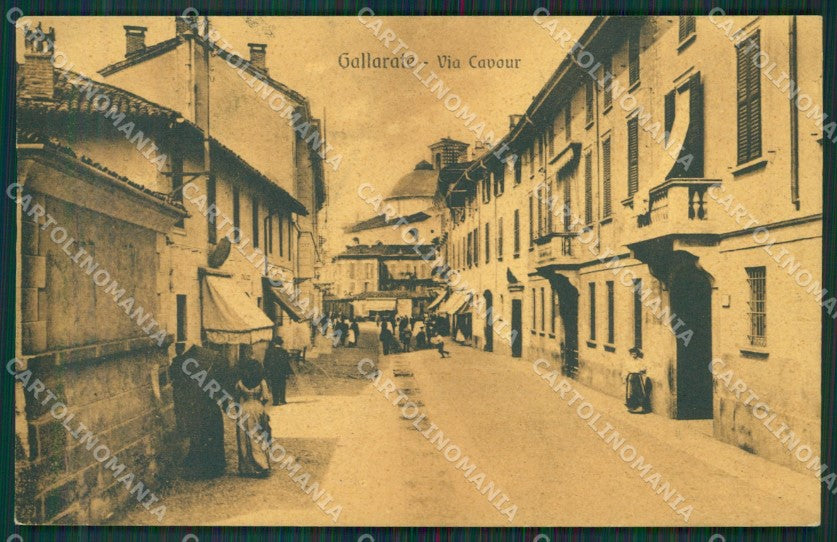 Varese Gallarate cartolina QK6152 – fronte