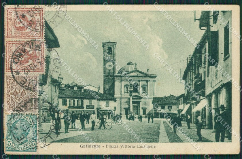 Varese Gallarate cartolina QK6153 – fronte