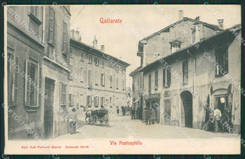 Varese Gallarate cartolina QK6158 – fronte