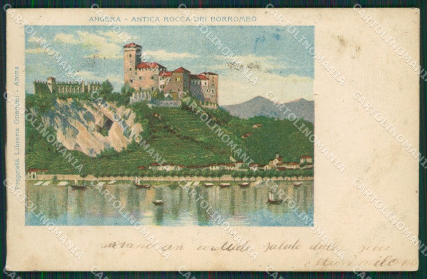 Varese Angera ABRASA cartolina QK6162 – fronte