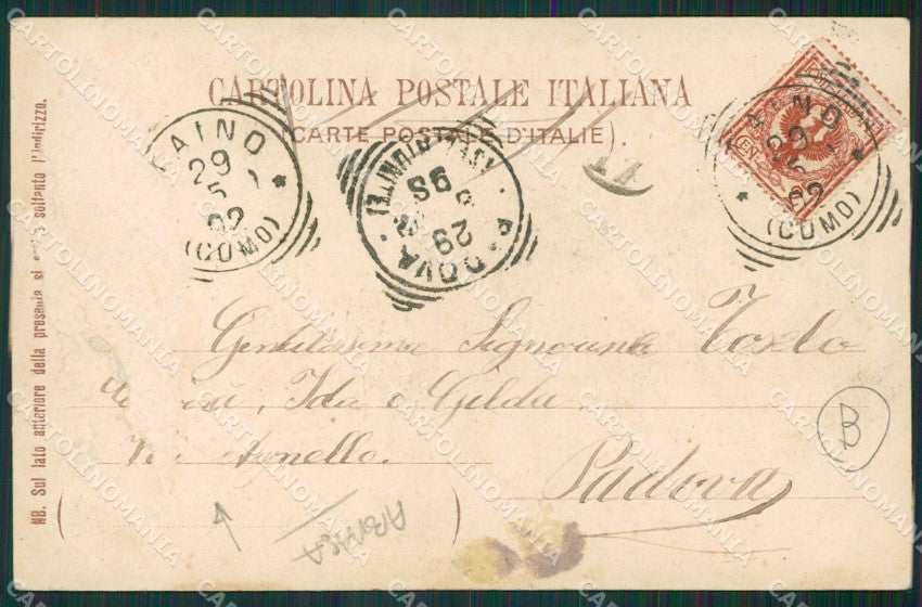 Varese Angera ABRASA cartolina QK6162 – retro