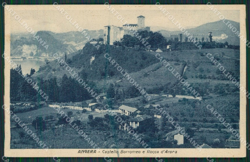 Varese Angera MACCHIA cartolina QK6163 – fronte