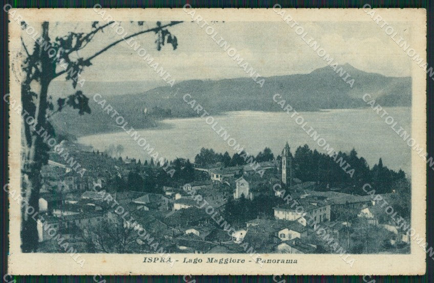 Varese Ispra PIEGHINA cartolina QK6164 – fronte
