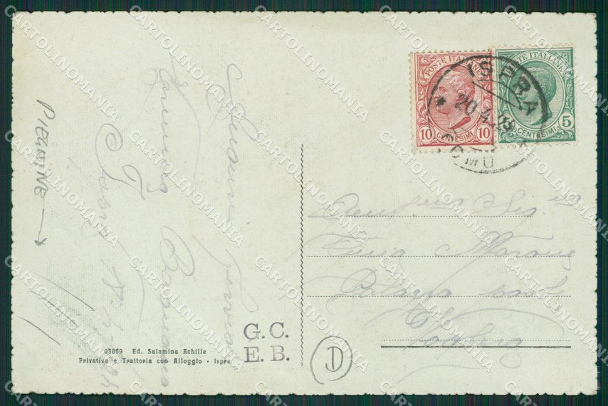 Varese Ispra PIEGHINE cartolina QK6165 – retro
