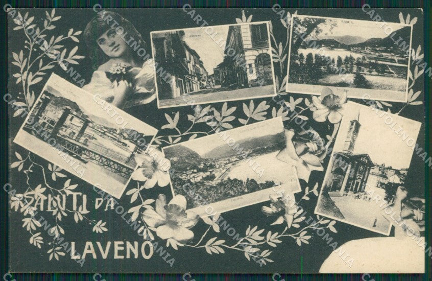 Varese Laveno cartolina QK6168 – fronte