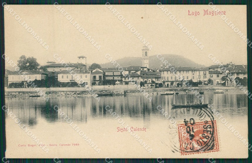 Varese Sesto Calende cartolina QK6173 – fronte