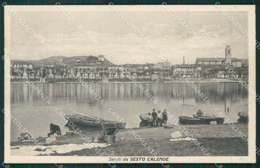 Varese Sesto Calende cartolina QK6187 – fronte