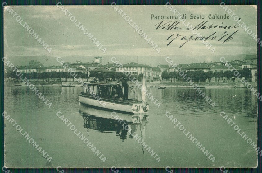 Varese Sesto Calende cartolina QK6193 – fronte