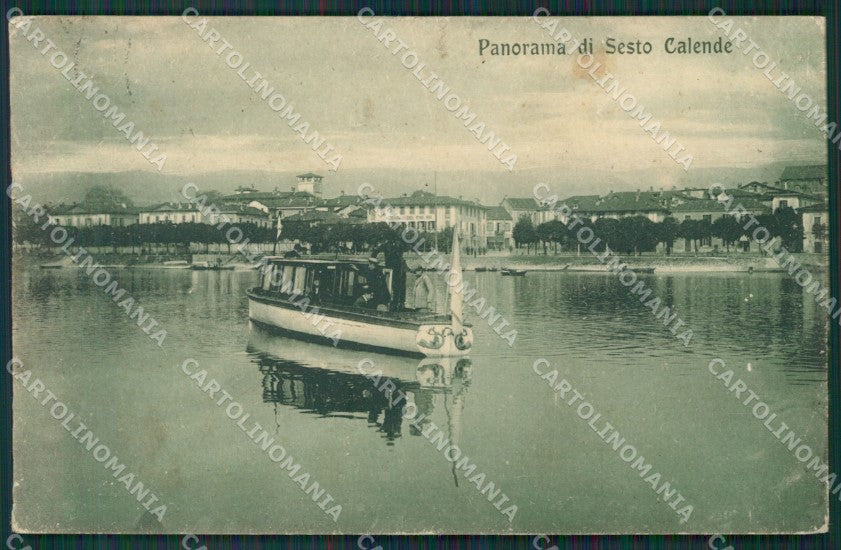Varese Sesto Calende ABRASA cartolina QK6194 – fronte