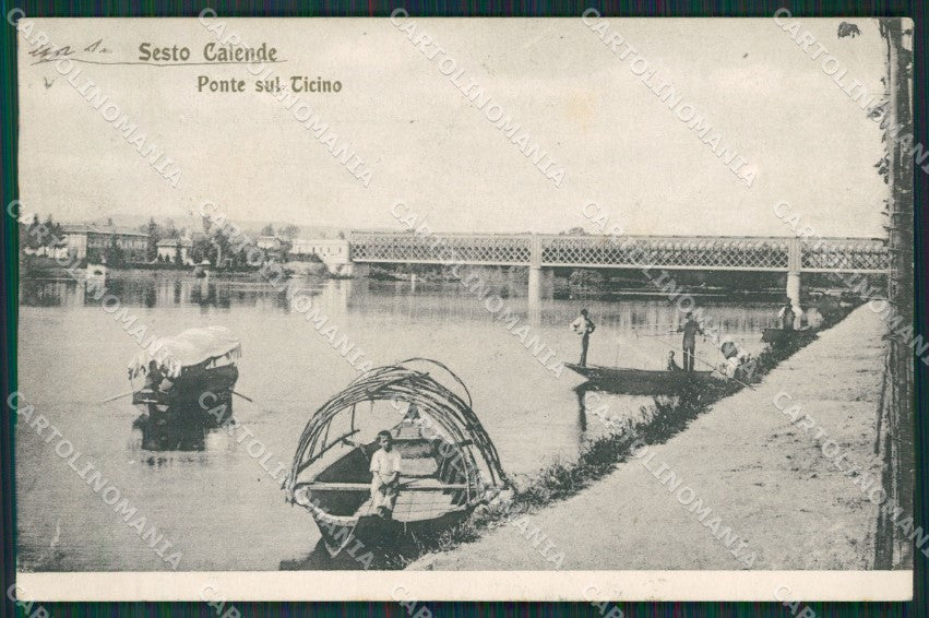 Varese Sesto Calende cartolina QK6195 – fronte