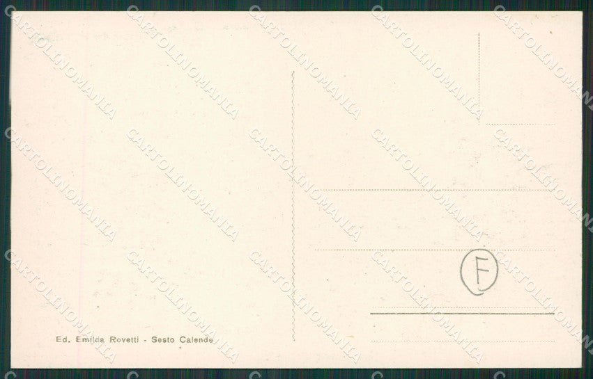 Varese Sesto Calende Idrovolante cartolina QK6198 – retro