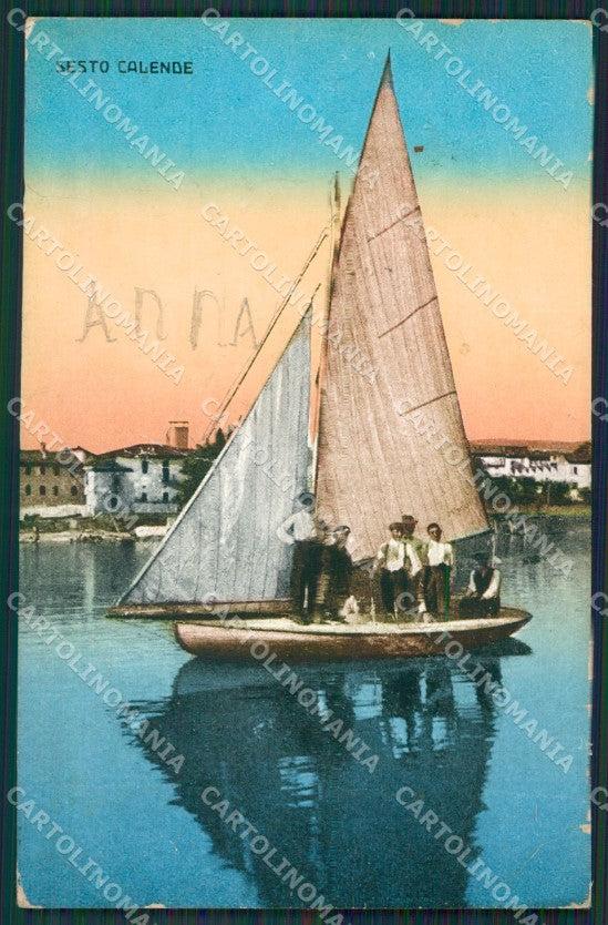Varese Sesto Calende cartolina QK6199 – fronte