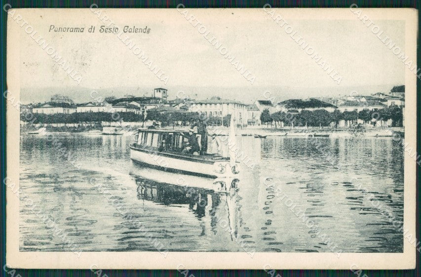Varese Sesto Calende cartolina QK6202 – fronte