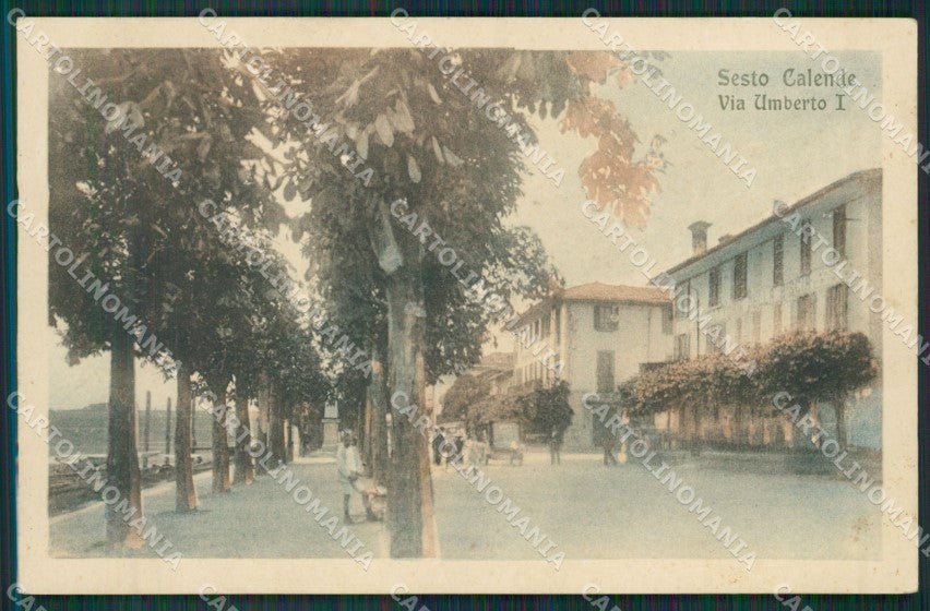 Varese Sesto Calende cartolina QK6214 – fronte