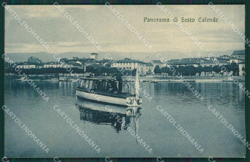 Varese Sesto Calende cartolina QK6215 – fronte