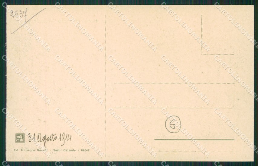 Varese Sesto Calende cartolina QK6215 – retro