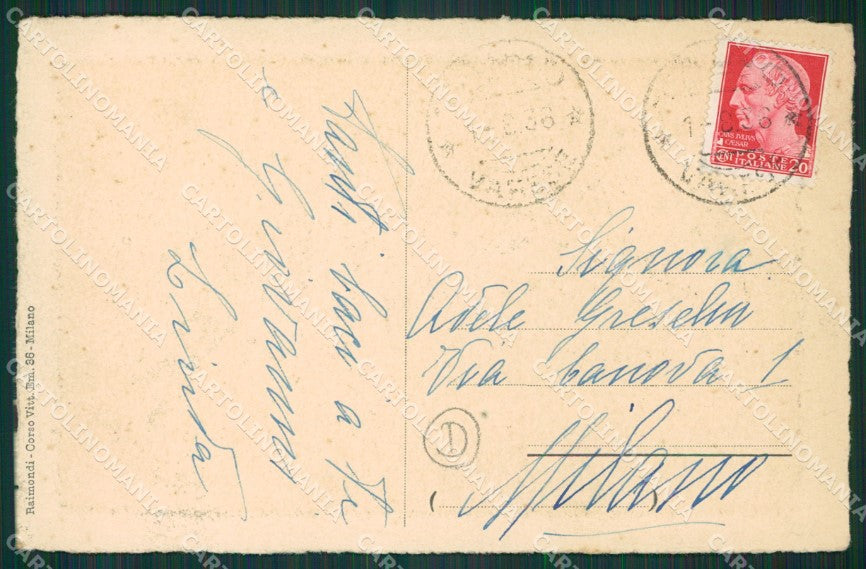 Varese Taino cartolina QK6250 – retro