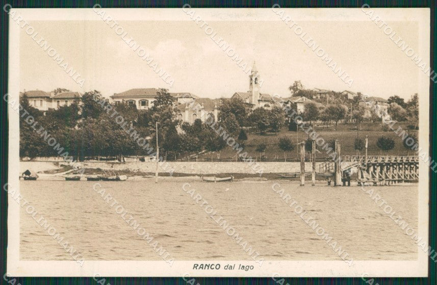 Varese Lago Maggiore Ranco cartolina QK6255 – fronte