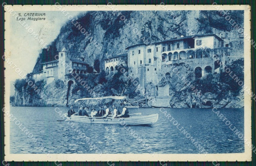 Varese Lago Maggiore Santa Caterina cartolina QK6258 – fronte
