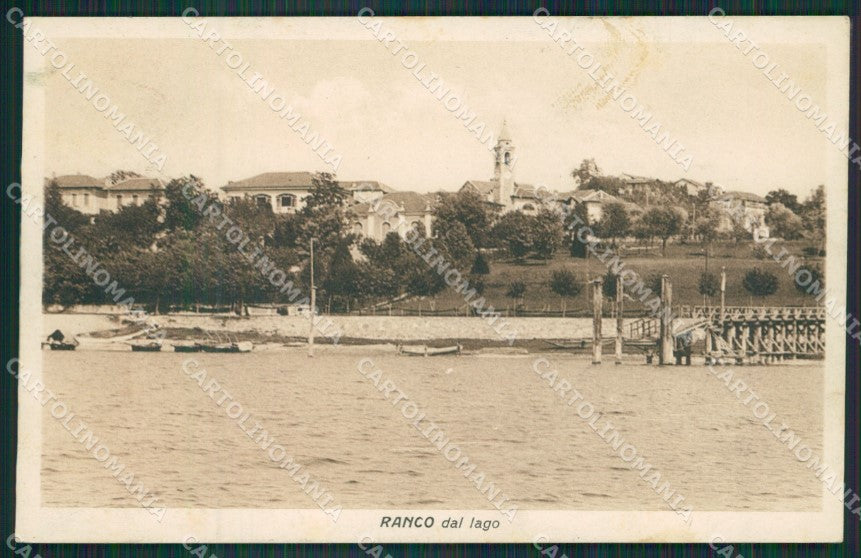 Varese Lago Maggiore Ranco cartolina QK6265 – fronte