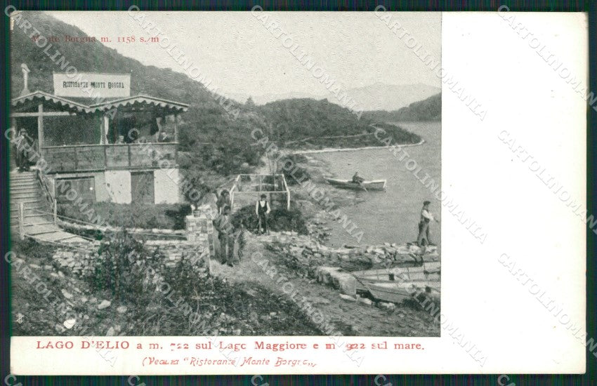 Varese Maccagno Lago d'Elio cartolina QK6284 – fronte