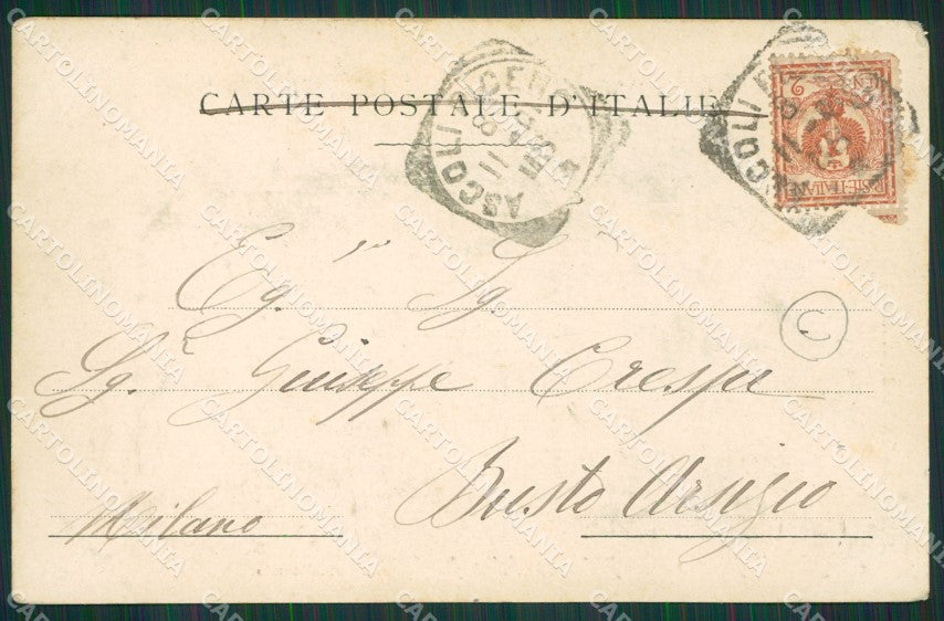 Ascoli Piceno Città Alterocca 1195 PIEGHINE cartolina QK6285 – retro