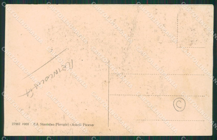 Ascoli Piceno Città REINCOLLATA cartolina QK6286 – retro