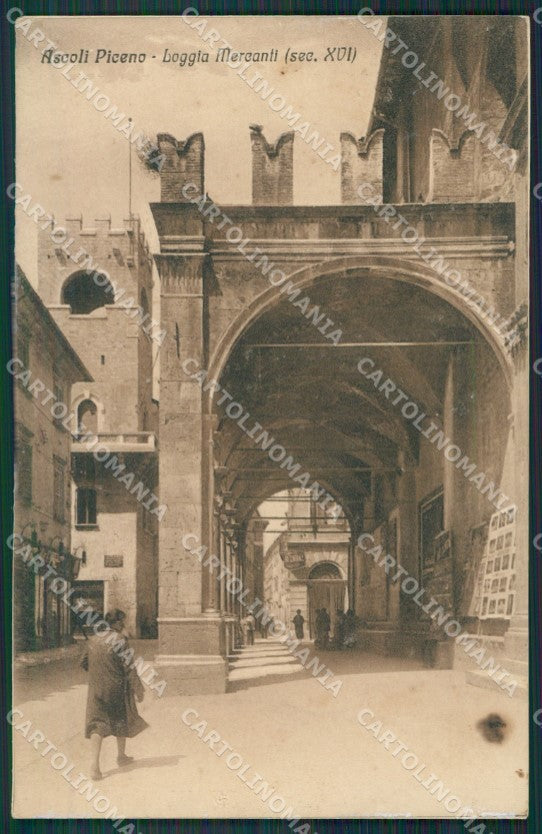 Ascoli Piceno Città REINCOLLATA cartolina QK6287 – fronte