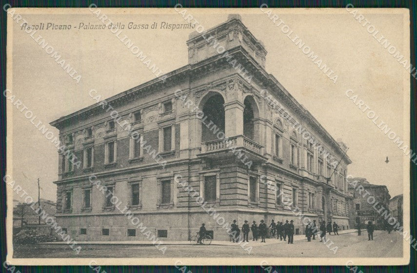 Ascoli Piceno Città Banca cartolina QK6292 – fronte