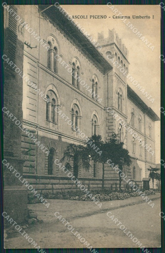 Ascoli Piceno Città Caserma cartolina QK6302 – fronte