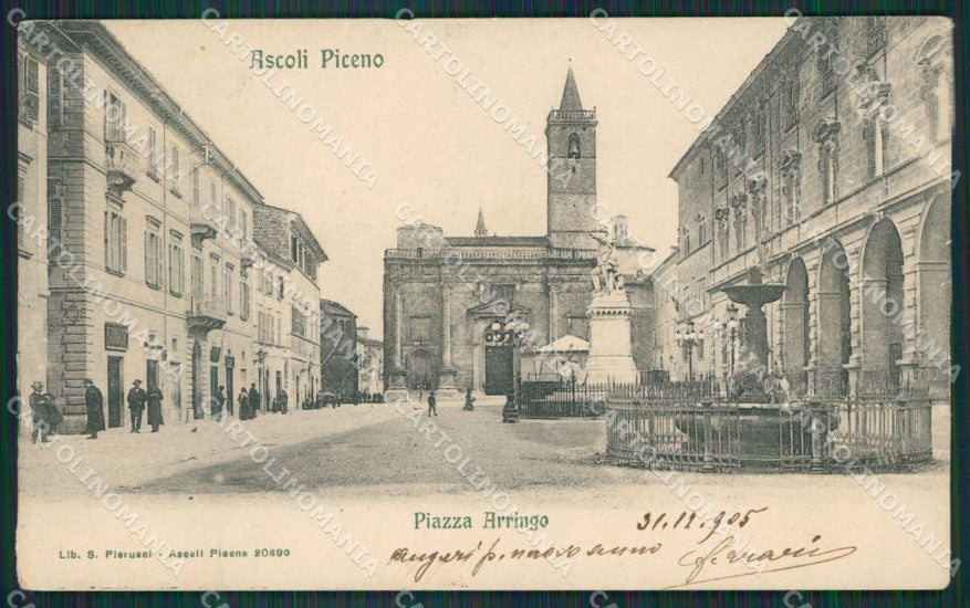 Ascoli Piceno Città PIEGA STRAPPINO cartolina QK6314 – fronte