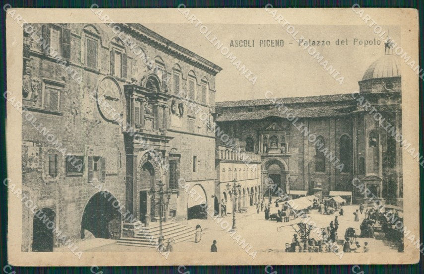 Ascoli Piceno Città Mercato cartolina QK6315 – fronte
