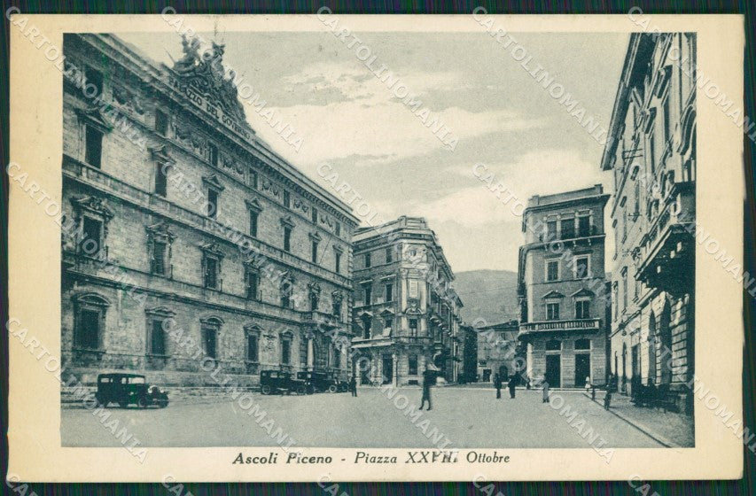 Ascoli Piceno Città PIEGA cartolina QK6316 – fronte