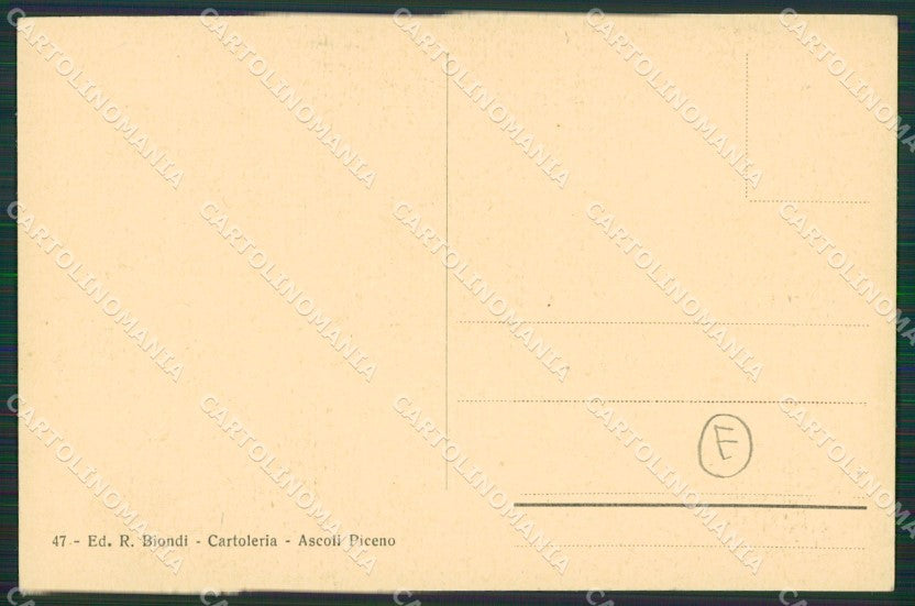 Ascoli Piceno Città cartolina QK6332 – retro