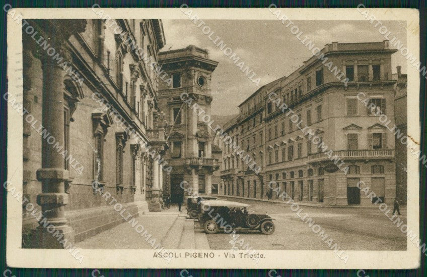 Ascoli Piceno Città PIEGHE ABRASA cartolina QK6341 – fronte