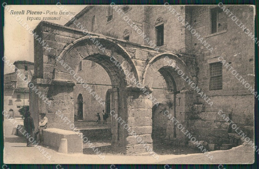 Ascoli Piceno Città Porta Gemina cartolina QK6344 – fronte