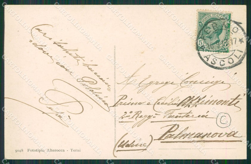 Ascoli Piceno Fermo cartolina QK6374 – retro