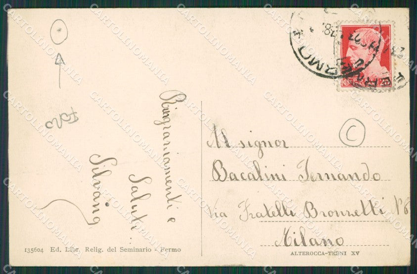 Ascoli Piceno Fermo FORO cartolina QK6379 – retro