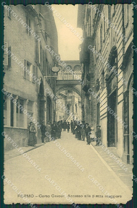 Ascoli Piceno Fermo SCOLLATA cartolina QK6395 – fronte