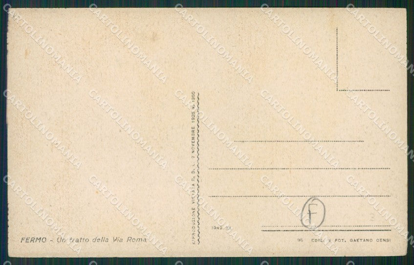 Ascoli Piceno Fermo cartolina QK6400 – retro