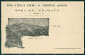 Ascoli Piceno Fermo Casa Soldato cartolina QK6401 – fronte